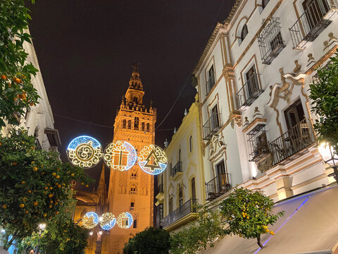 sevilla giralda catedral navidad vista de noche IMG_4514-as24
