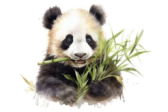 Panda Pint-Sized Portrait