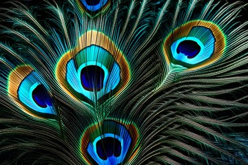peacock feather background