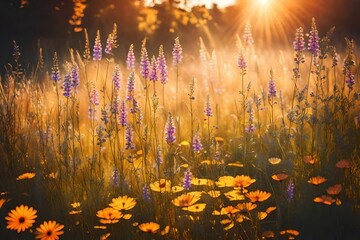 flowers in the forest