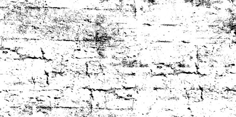 Black and white texture Rust​y​ old damaged​ to​ surface​ wall​ for​ background. Distress or dirt white and gray damage effect overlay concept.