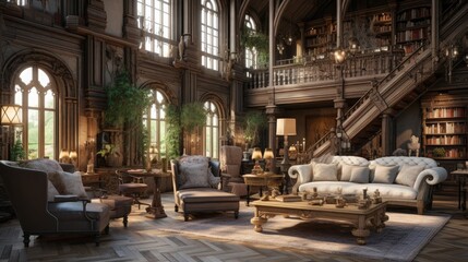 interior of the church