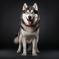 siberian husky dog