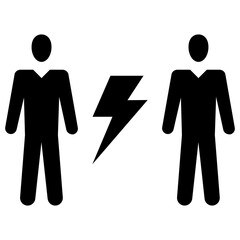 Conflict resolution icon