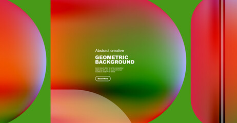 Minimal geometric vector abstract background