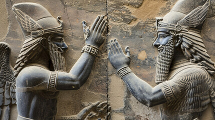 Divine Pantheon: Illustrations of Sumerian Deities