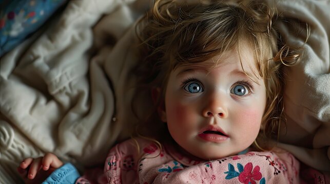 Adorable Awake Infant Girl Trisomy 18, Background HD For Designer