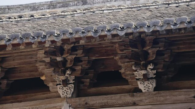 Anhui, Mount Huangshan, Xidi Hongcun, Anhui architecture, Chinese customs, ancestral temple, memorial&nbsp;archway, tenon and mortise structure, ancient architecture

