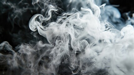 make the smoke white