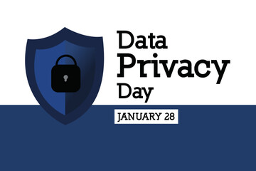 An excellent vector graphic for commemorating Data Privacy Day is this one.