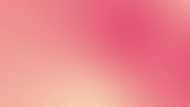 Pale abstract animation in pink and cream white