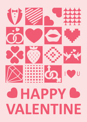 Happy Valentine Day, background, Banner, template
