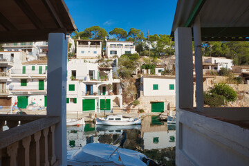 view of cala figuera from a balcony