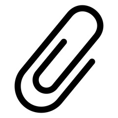 Paper Clip Icon Element For Design