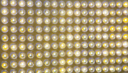 close up shot of light emitting diodes or led light beautiful texture for background led light is an energy efficient and cost saving lighting option