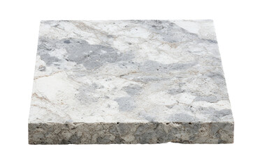 A Real Photo Embracing the Simplicity of a Granite Table Isolated on Transparent Background PNG.