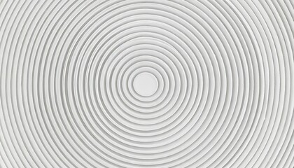 Fototapeta na wymiar concentric linear increasing offset white rings or circles steps background wallpaper banner flat lay top view from above