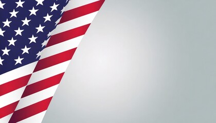 usa or american flag background with copy space