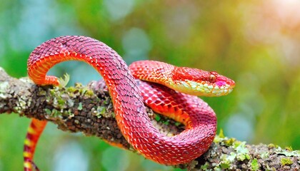 colorful viper snake ai