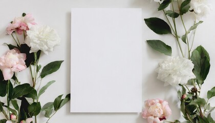 white vertical paper sheet mockup