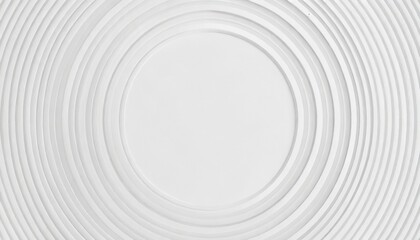 inset white concentric rings or circles background wallpaper banner flat lay top view from above with copy space