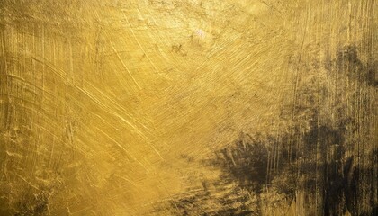textured golden stucco background with scratches scuffs and black stains
