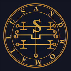 Seal of Solomon Sigil of Andromalius 