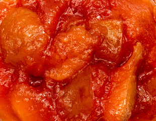 close up of a apricot jam