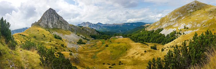 Obraz premium Sutjeska-Nationalpark in Bosnien-Herzegowina der letzte Urwald Europas