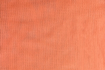 Textured peach color fabric, color of the year 2024 Peach Fuzz