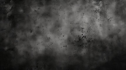 Gritty Noir: Abstract Black Grunge Texture, Distressed Overlay, and Rough Surface Background for Design Projects