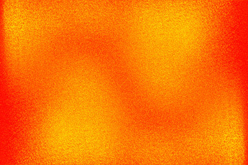 Color gradient dark grainy background, orange gold yellow vibrant abstract on black, noise texture effect 