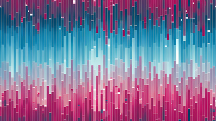 abstract art with a glitch effect and pink and blue colors, background, wallpaper