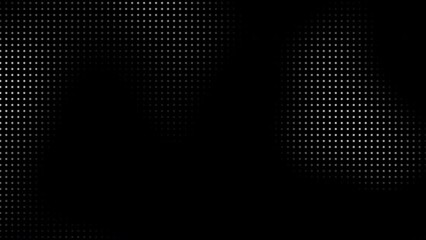 Animated abstract technology black background random dots and grid 4K. - Powered by Adobe