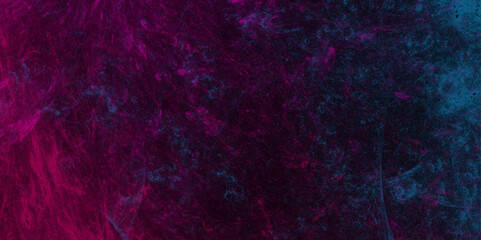 Cosmic neon light blue watercolor Paper textured aquarelle deep black canvas. Space background Fantastic outer view with realistic bright stars and cluster. Dark Magenta Galaxy Watercolor Texture	
