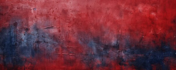 Crimson Red background on cement floor texture