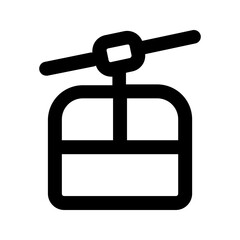 cableway line icon