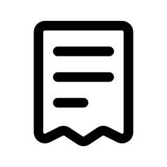 invoice line icon