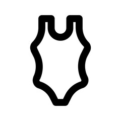 swimsuit line icon