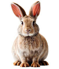 Fototapeta premium rabbit isolated on white background 