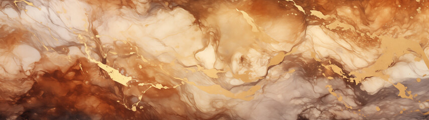 Abstract Marble Ink Painted Luxury Background