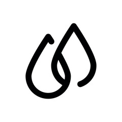 Obraz premium Cholesterol line black icon. Nutrition facts.