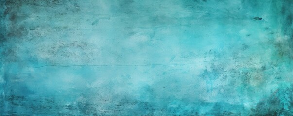 Fototapeta na wymiar Aqua Blue background on cement floor texture