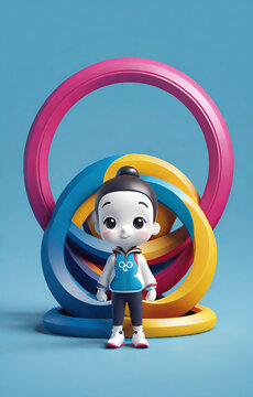 3d little person at the Summer Olympics