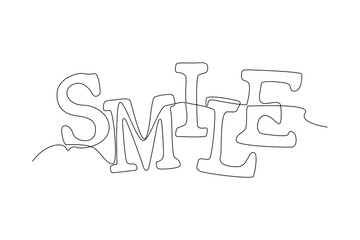 Mitivational words drawing in white and black background.