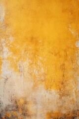 Amber Yellow background on cement floor texture