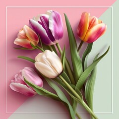 Romantic background. Beautiful flowers Valentine's Day. Romantic background with flowers for birthday, wedding. Spring background with flowers