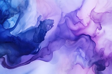 Abstract watercolor paint background by navy blue and purple with liquid fluid texture for background, banner