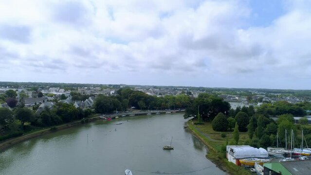 Drohne Bretagne Pont-l&rsquo;Abb&eacute;