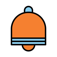 Obraz premium Alerts Bell Smart Filled Outline Icon
